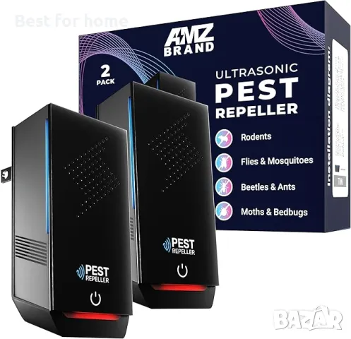 Ултразвуков репелент против вредители  AMZ BRAND, снимка 2 - Други стоки за дома - 49738532