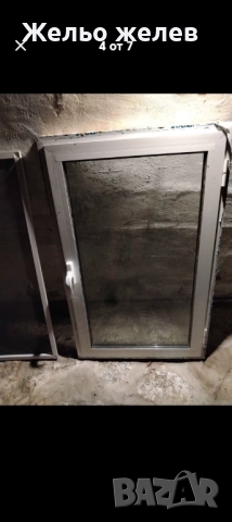 Алуминиев прозорец с каса и комарник 75см на 120см ма, снимка 3 - Дограми - 52934853