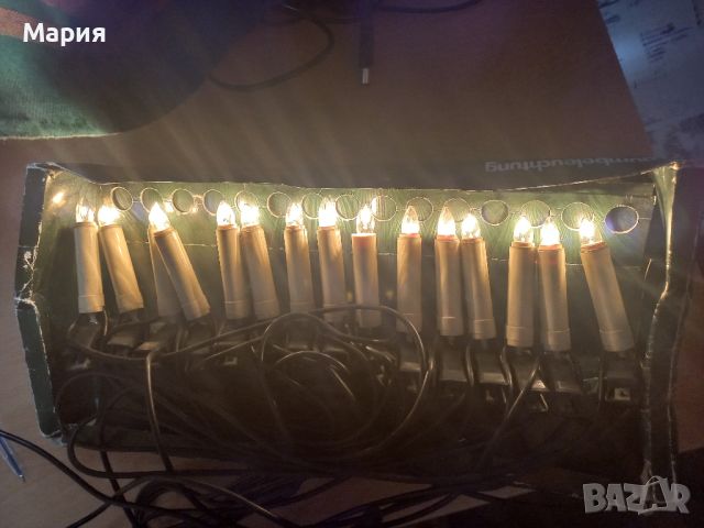 15 лампички светещи свещи от соца, снимка 2 - Други - 45846014