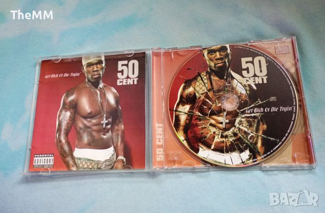 50 cent - Get Rich or Die Tryin, снимка 2 - CD дискове - 45941927