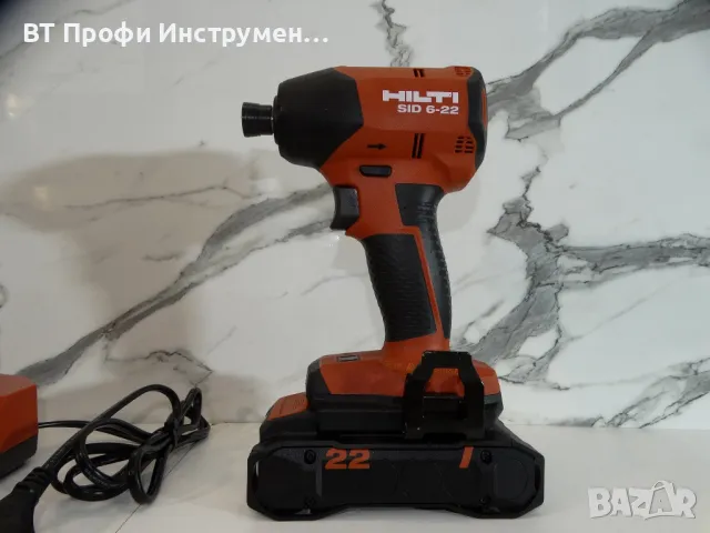 ТОП Състояние - Hilti SID 6 - 22 / Nuron - Импакт драйвер, снимка 2 - Други инструменти - 47541967