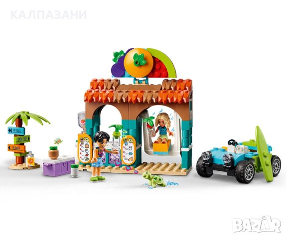 LEGO® Friends 42625 - Щанд за шейкове на плажа, снимка 5 - Конструктори - 46201833