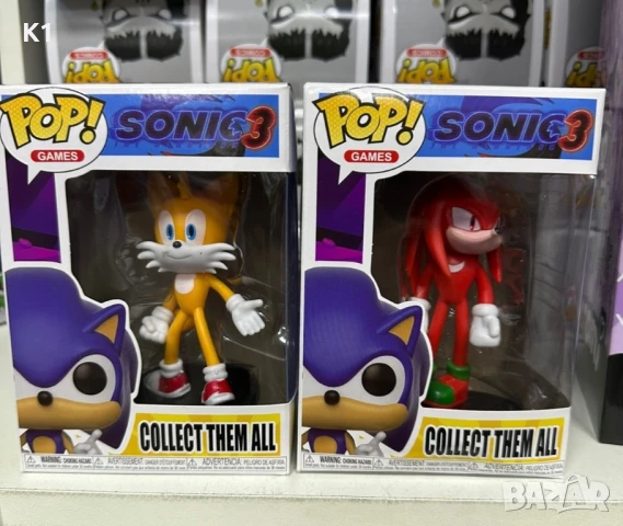 Funko Pop фигурки Соник, фигурка Sonic 3 , снимка 2 - Фигурки - 51239827