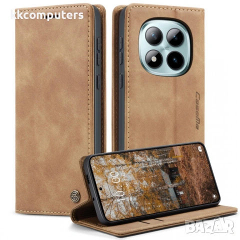 Портфейл калъф CASEME 013 за Xiaomi Poco M8 Pro 5G / Xiaomi Redmi Note 15 Pro+ 5G (Global) - PU Кожа, снимка 4 - Калъфи, кейсове - 53285770