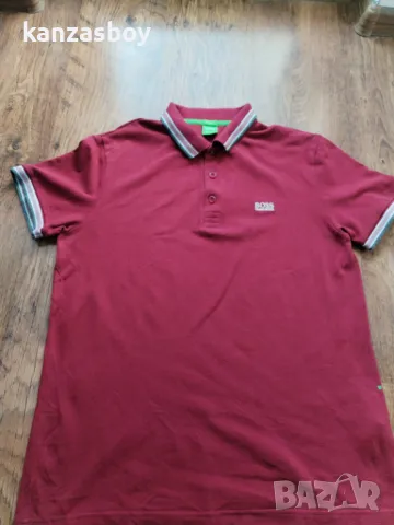 hugo boss green Paddy- страхотна мъжка тениска L , снимка 5 - Тениски - 49963311