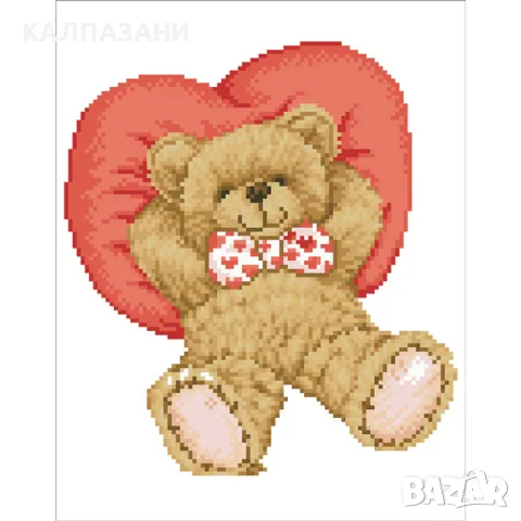 Diamond Dotz Диамантен гоблен Bear 6748 диаманта , снимка 2 - Игри и пъзели - 48993579