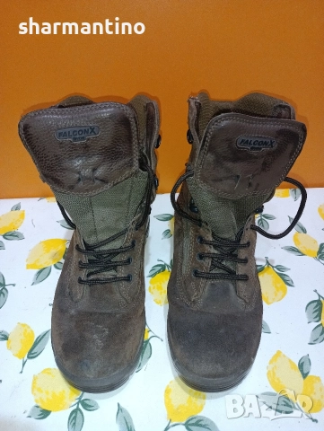 Боти Falcon YDS N 39 кожени, снимка 2 - Дамски боти - 52976380