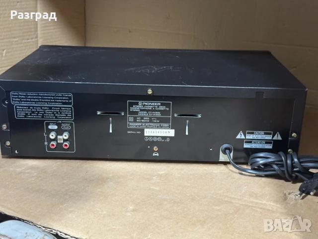 Дек PIONEER CT-W300, снимка 7 - Декове - 51287011
