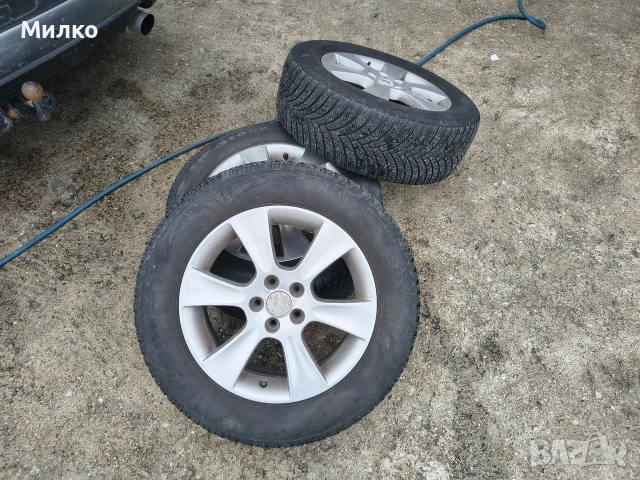 Джанти Borbet 16 5x100 56.1 ET 48 6.5J Subaru, снимка 2 - Гуми и джанти - 54077761