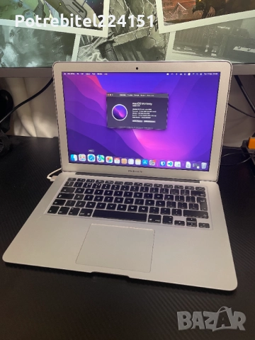 Apple MacBook AIr 13-inch 1.6GHz i5 8GB 128GB HDD 2015 лаптоп