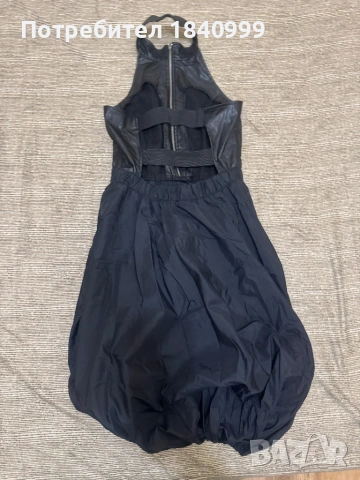 Черна рокля, снимка 4 - Рокли - 53283968