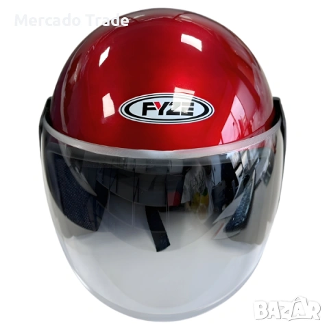 Каска за мотор Mercado Trade, Шлeм, Универсална,2415, Различни цветове, снимка 8 - Аксесоари и консумативи - 53967456