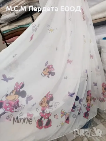 Плат за детски пердета , снимка 3 - Пердета и завеси - 50176362