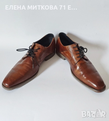 Bugatti мъжки обувки естествена кожа н.44