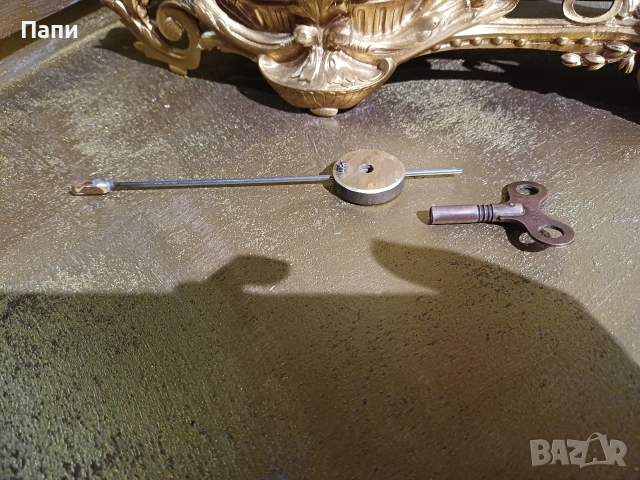 Фигурален античен каминен часовник Diplan & Salles, снимка 9 - Антикварни и старинни предмети - 52712546