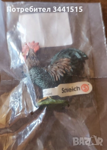 Оригинални Schleich фигурки - Ръчно боядисани | Germany | Петел, Голдън ретривър кученце, снимка 8 - Колекции - 54143877