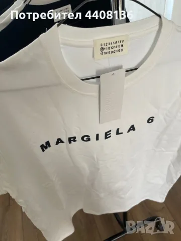 Maison margiela тениска размер Л, снимка 2 - Тениски - 49465833