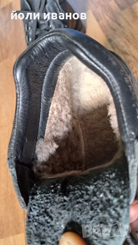 Кожени зимни обувки със система против пързаляне,42 номер, снимка 8 - Ежедневни обувки - 52276510