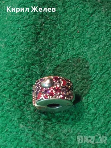 PANDORA СРЕБЪРЕН ЕЛЕМЕНТ За ГРИВНА ПАНДОРА СРЕБРО 925 с НАТУРАЛНИ КАМЪНИ РУБИН ГРАНАТ АМЕТИСТ 47668, снимка 15 - Гривни - 49142009