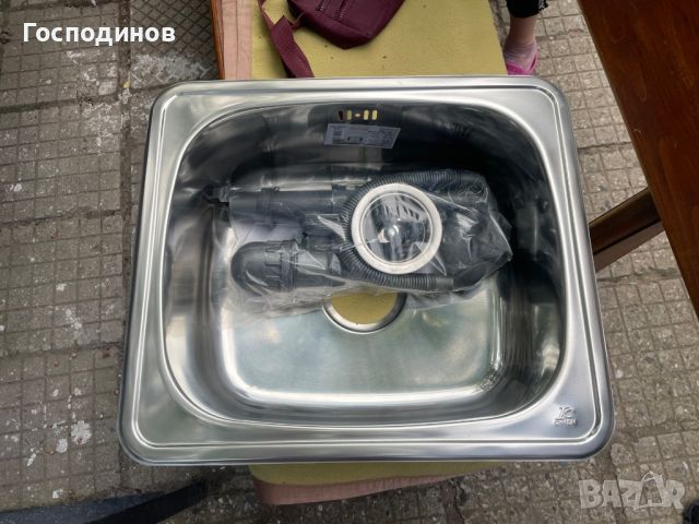 Чисто нова мивка със сифон, снимка 3 - Мивки - 45997957