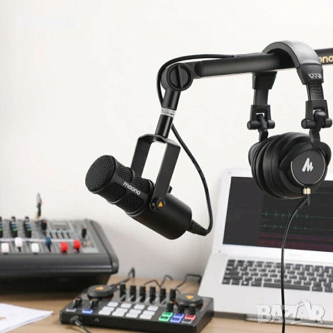 Нов Maono PD400X Подкаст микрофон, снимка 17 - Микрофони - 54196867