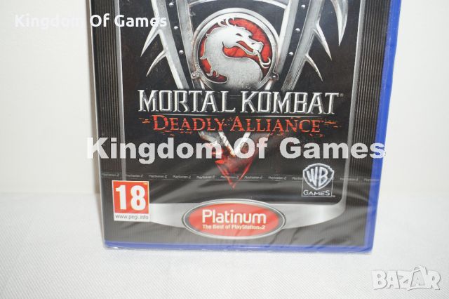 Чисто Нова Оригинална Запечатана Игра За PS2 Mortal Kombat Deadly Alliance, снимка 4 - Игри за PlayStation - 42383093