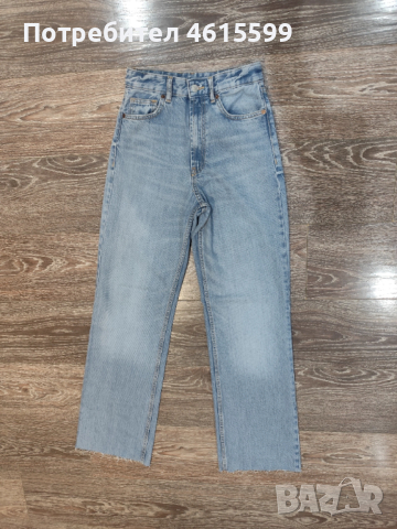 сини дънки на Zara, снимка 5 - Дънки - 53851294