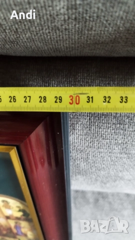 Св. ГЕОРГИ Победоносец Икона 29,5/ 38см, снимка 3 - Икони - 52742748