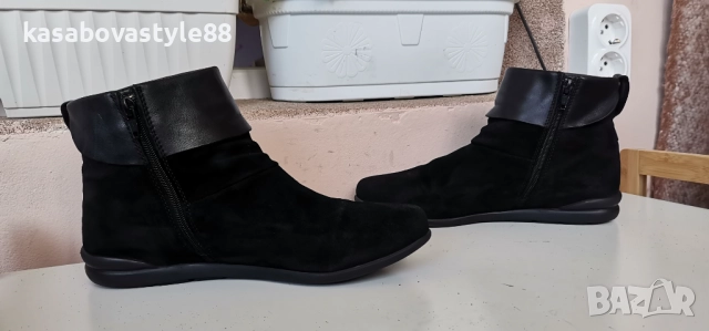 Боти Tamaris 38.5н.Естествена кожа, велур , снимка 8 - Дамски боти - 52552917