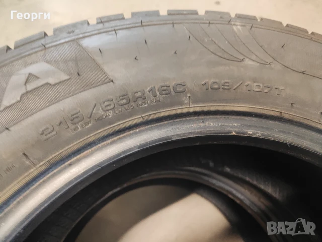 2бр.зимни гуми 215/65/16C Fulda, снимка 3 - Гуми и джанти - 50841354