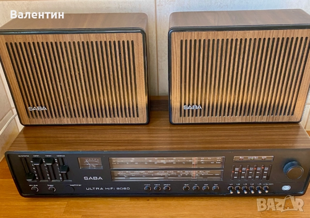 Ресивер SABA HIFI 9060 + акустика, снимка 2 - Ресийвъри, усилватели, смесителни пултове - 52175932