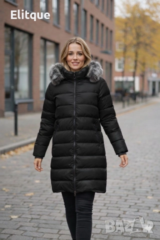 дълго зимно яке 