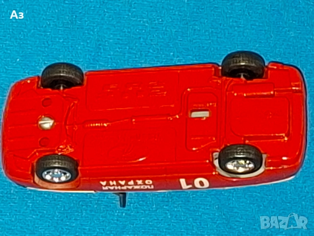 Руски метален модел на кола Лада ВАЗ 2112 Пожарна Охрана в мащаб 1:43 Made in Russia, снимка 8 - Колекции - 51955154