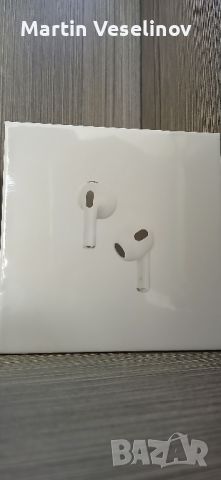 AirPods air3 , снимка 1 - Слушалки, hands-free - 46606970