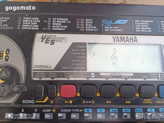 Синтезатор YAMAHA MIDI PSR - 79, клавир, йоника, орган, дигитално пиано 🎹, снимка 12 - Пиана - 46947133