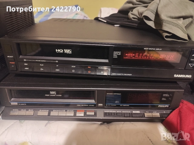 Vhs видео Samsung , снимка 5 - Плейъри, домашно кино, прожектори - 53411612