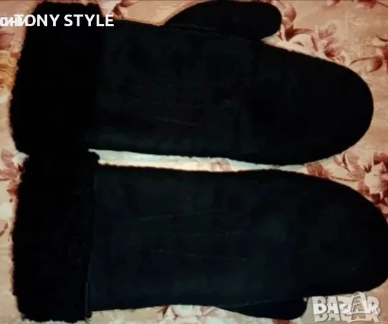 Нови Топли Дамски Ръкавици от Естествена Кожа М, снимка 2 - Ръкавици - 51489954