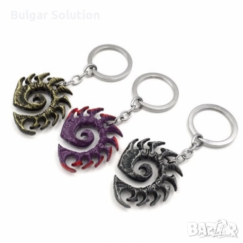 StarCraft II Zerg Logo (Логото на раса Зерг) ключодържател, снимка 5 - Други - 52284095