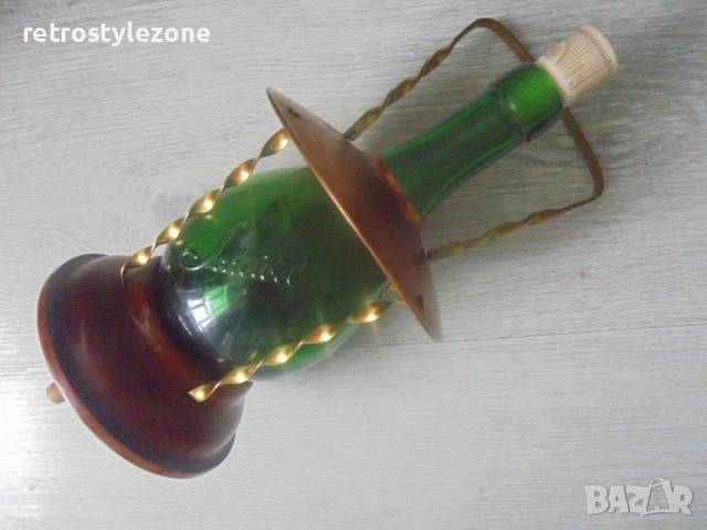 № 8258 стара музикална поставка  с бутилка , снимка 3 - Други ценни предмети - 51684552