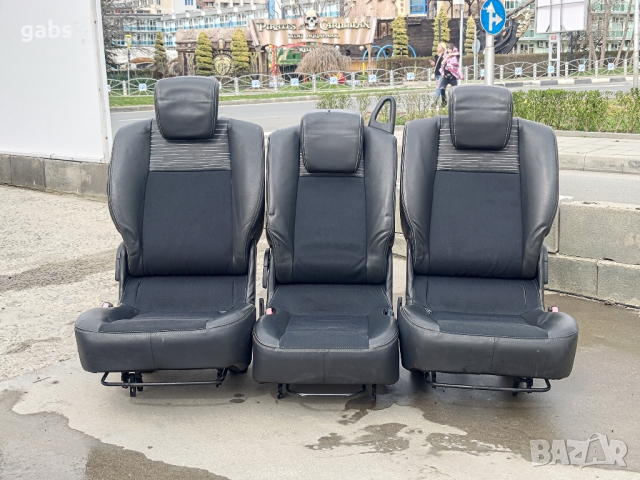 3 броя задни седалки Renault Grand Scenic ii, снимка 2 - Части - 44970125