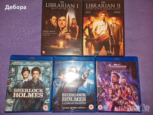 Лот DVD и BLU-RAY