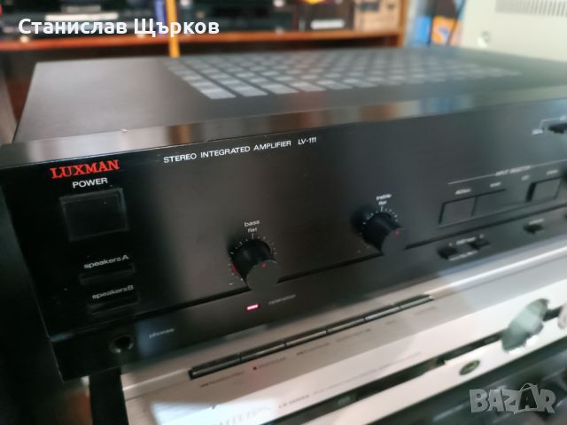 Luxman LV-111 Integrated Stereo Amplifier , снимка 3 - Ресийвъри, усилватели, смесителни пултове - 45586946