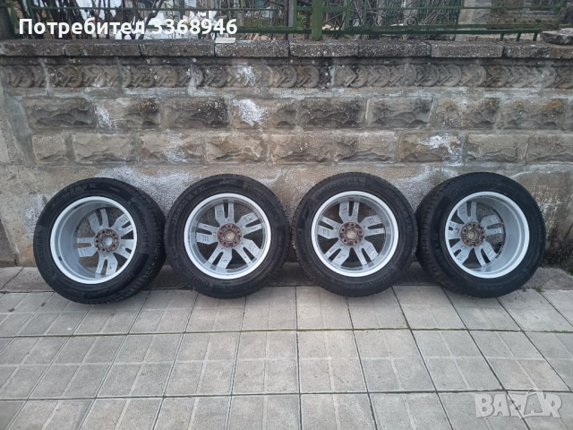 Джанти Audi ОРИГИНАЛНИ 18" 5x112 с гуми 235/60/18, снимка 15 - Гуми и джанти - 53729269