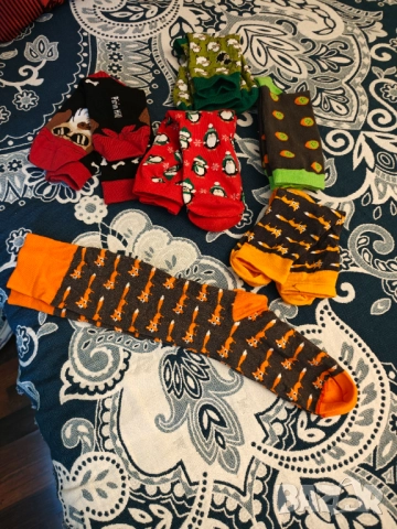 53 чифта памучни маркови чорапи, снимка 9 - Дамски чорапи - 51552574