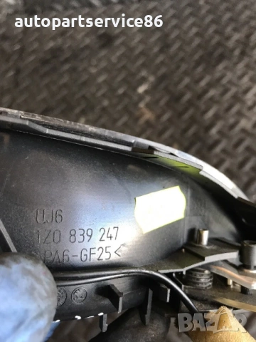 Дръжка за вътрешна страна на задна лява врата за Skoda Octavia 1.9 TDI (2002-2008) 1Z0839247, снимка 3 - Части - 54256739