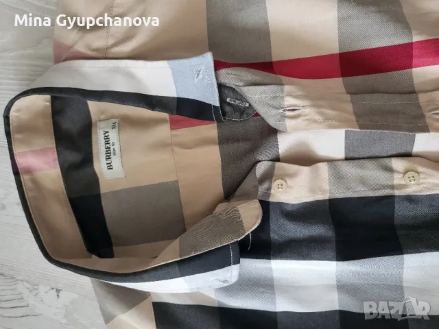 риза Burberry , снимка 6 - Ризи - 47244424