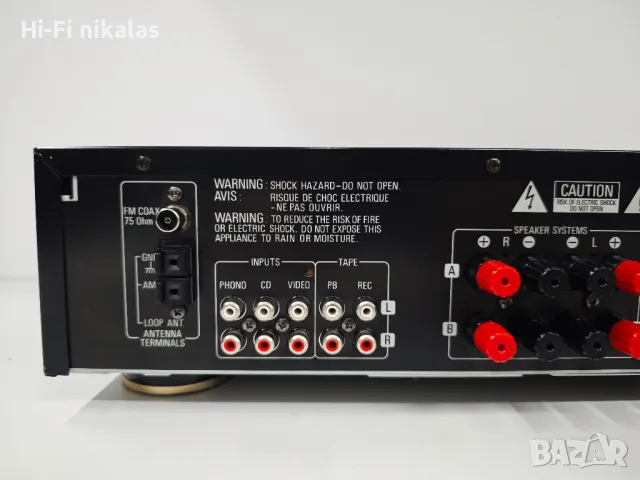 стерео усилвател ресийвър FM RDS DENON DRA-385RD, снимка 6 - Ресийвъри, усилватели, смесителни пултове - 49645420