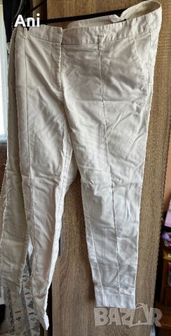 Бял панталон H&M, снимка 1 - Панталони - 45596880