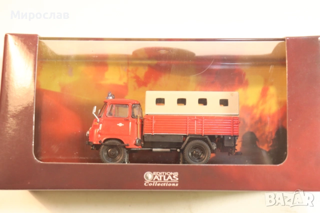1/72 ATLAS  ROBUR РОБУР  КАМИОН ПОЖАРНА МОДЕЛ КОЛИЧКА, снимка 5 - Колекции - 54302947