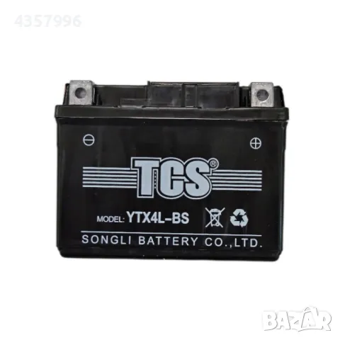  Акумулатор за мотор YTX4L-BS, снимка 2 - Аксесоари и консумативи - 49880979